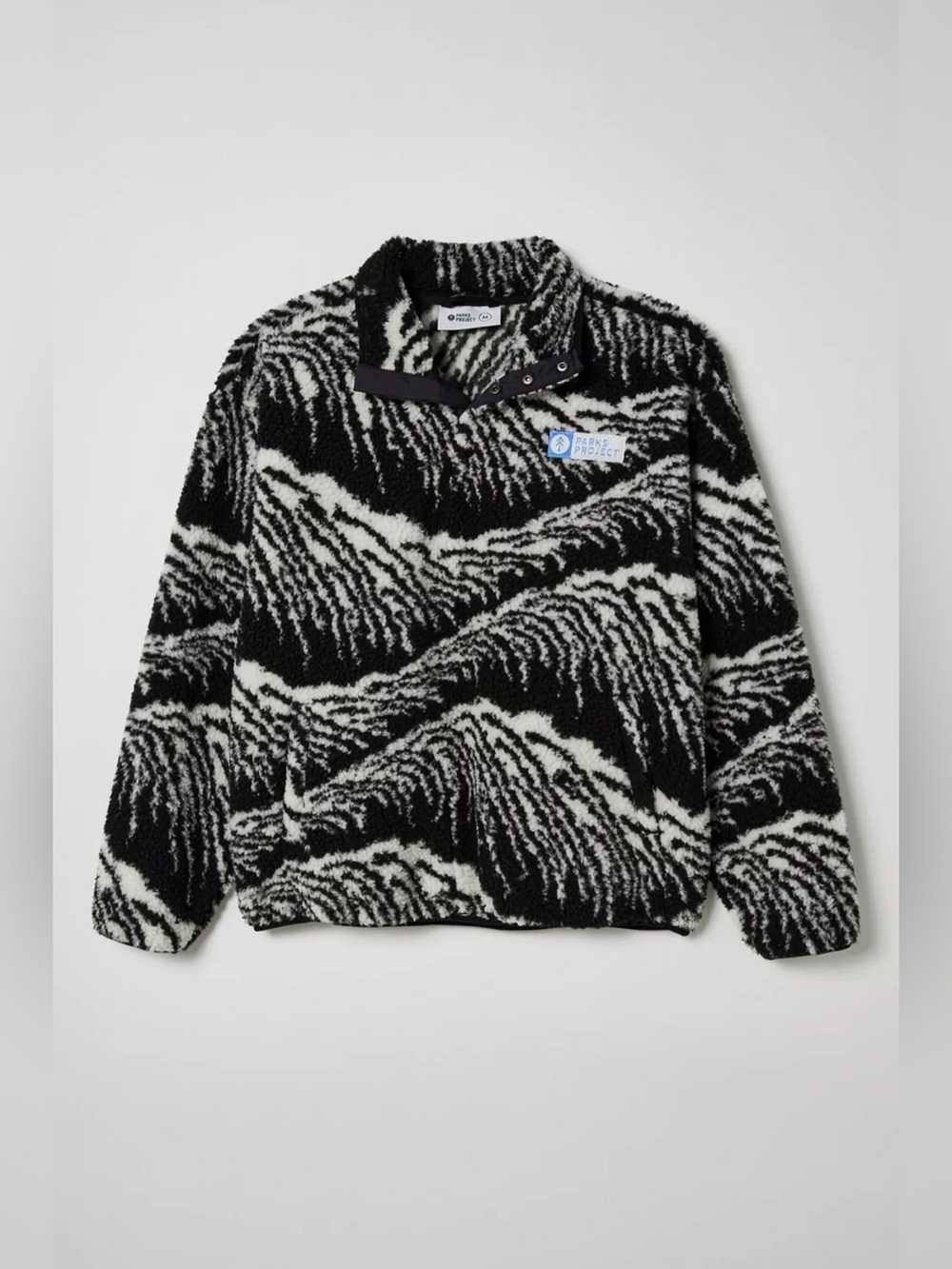 Parks Project Acadia Pile Fleece Pullover Mock Neck Sweatshirt Unisex